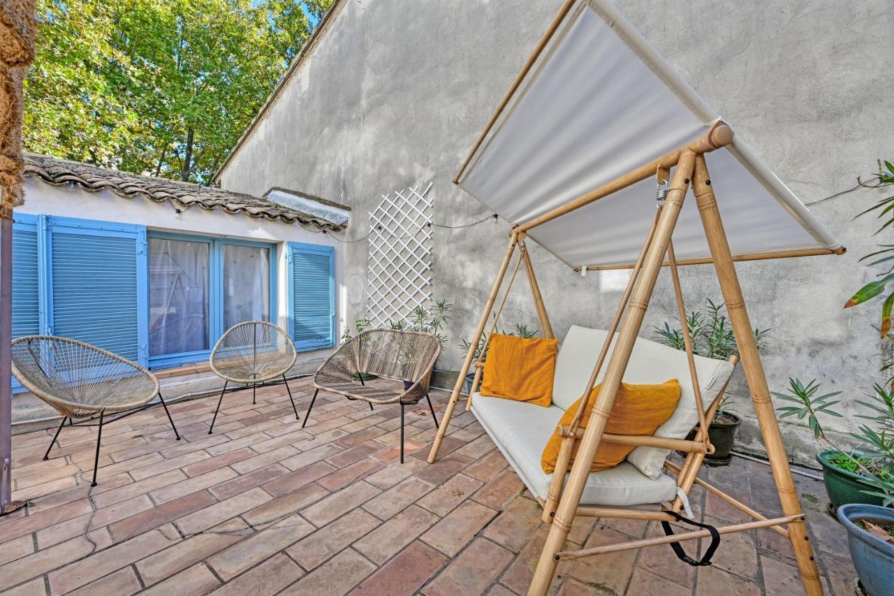 La Terrasse Des Carmes - Terrasse - Ac Clim - Spacieux Avignon Buitenkant foto