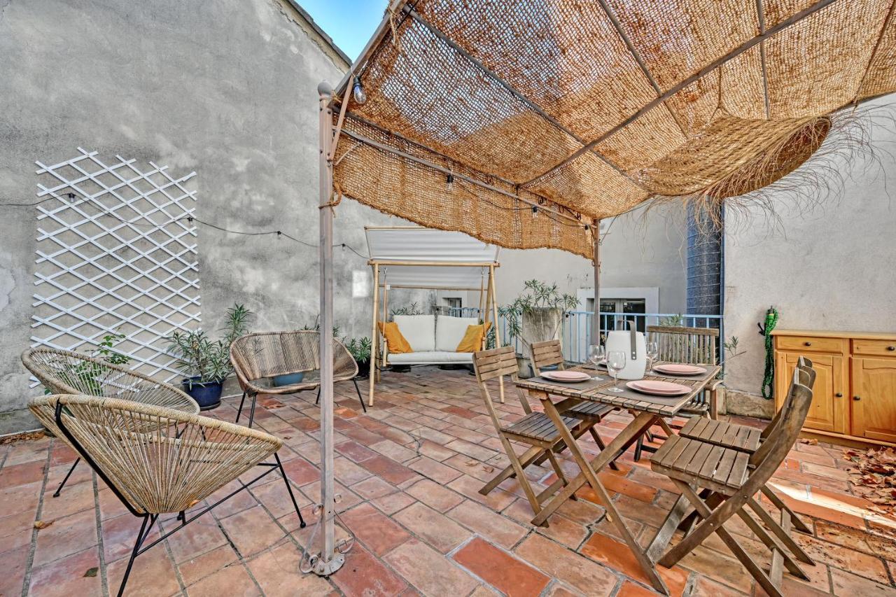 La Terrasse Des Carmes - Terrasse - Ac Clim - Spacieux Avignon Buitenkant foto