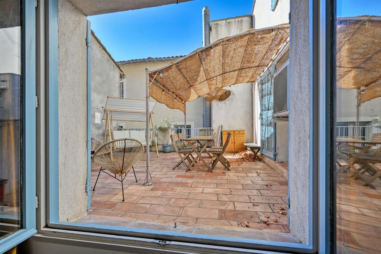 La Terrasse Des Carmes - Terrasse - Ac Clim - Spacieux Avignon Buitenkant foto